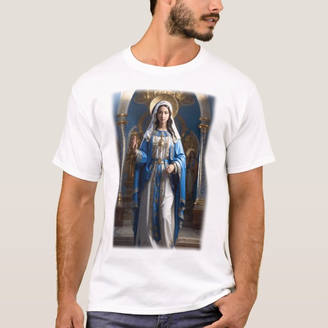 Camiseta Bendita Virgen María (Anverso)