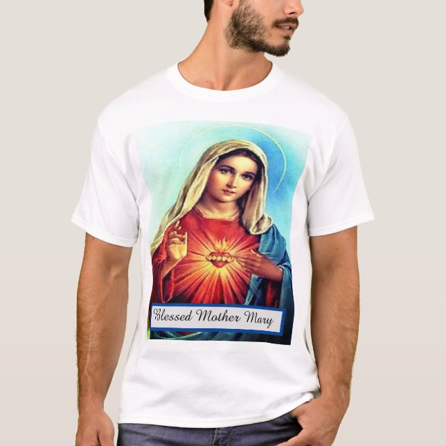 Camiseta Bendita Virgen María (Anverso)