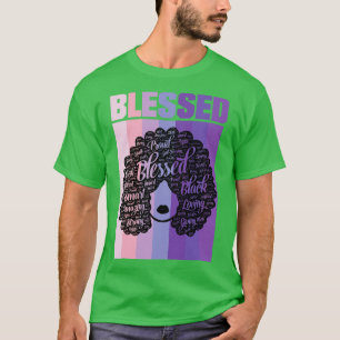 Camiseta Benditas palabras en la religión afrocristiana