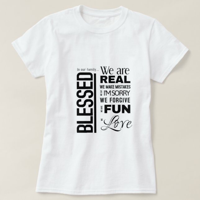Camiseta Bendito (Diseño del anverso)