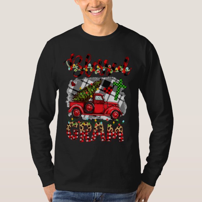 Camiseta Bendito De Ser Llamado Camión Rojo Navidades Gramm (Anverso)