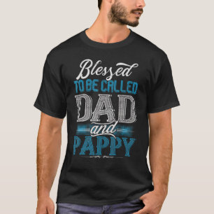 Camiseta Bendito de ser llamado papá y padre gracioso