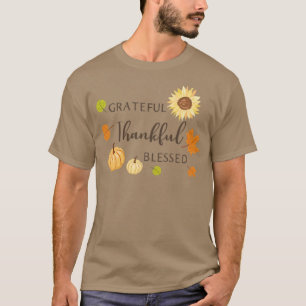 Camiseta Bendito Día de Acción de Gracias