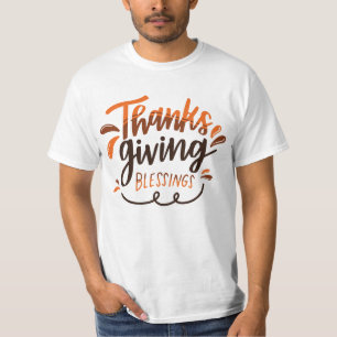 Camiseta Bendito Día de Acción de Gracias - Regalo del Día