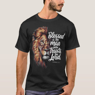 Camiseta Bendito Dios Cristiano Jesús Fe Versículo de la Bi