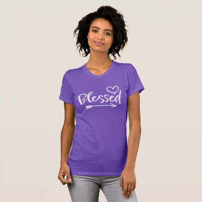 Camiseta Bendito guión moderno (Anverso completo)
