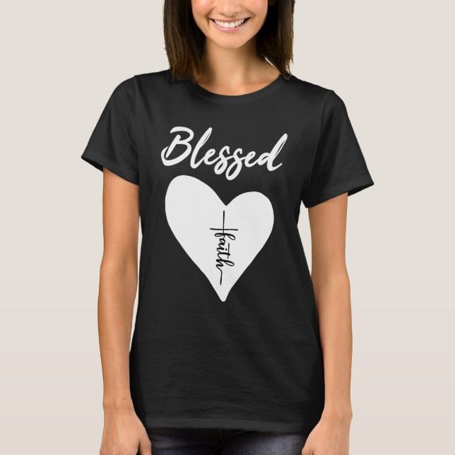 Camiseta Bendito Jesús tiene mi espalda Religioso (Anverso)