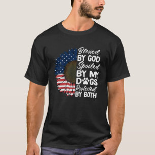 Camiseta Bendito Por Dios Que Mis Perros Protegidos Por Bot