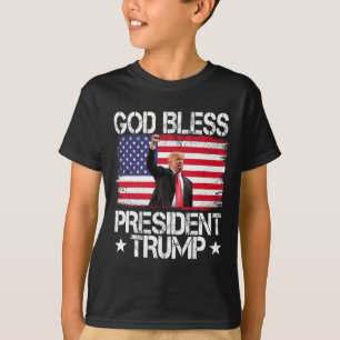Camiseta Bendito presidente Trump 2024 apoya la elección de