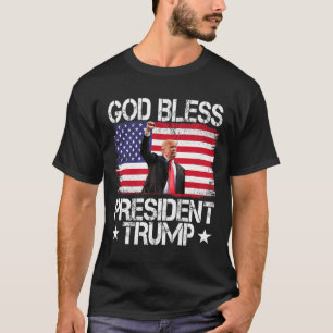 Camiseta Bendito presidente Trump 2024 apoya la elección de