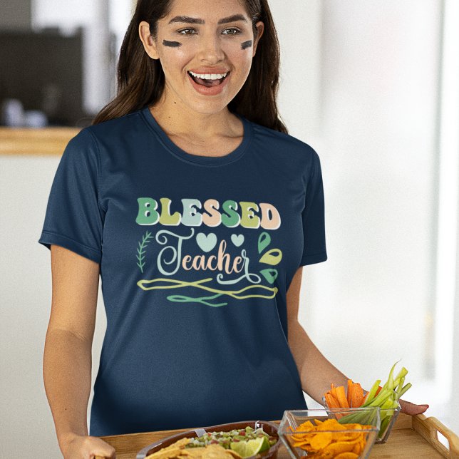 Camiseta Bendito profesor de vuelta al diseño escolar (Subido por el creador)