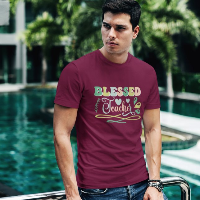 Camiseta Bendito profesor de vuelta al diseño escolar (Subido por el creador)