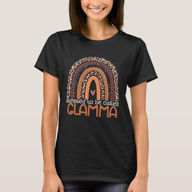 Camiseta Bendito Que Lo Llamen El Arcoiris Del Leopardo De  (Anverso)