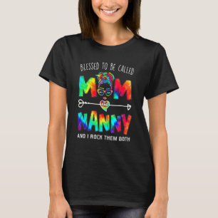 Camiseta Bendito ser llamado Día de la Madre y la Niñera