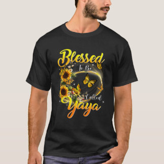 Camiseta Bendito ser llamado Yaya Shirt Sunflower Lovers G