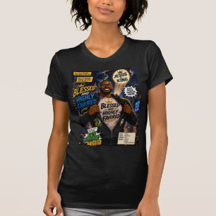 Camiseta Bendito y Altamente Favorecido Jesús es Rey DBB7