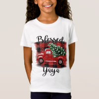 Bendito Yaya Red Truck Vintage Christmas Tree