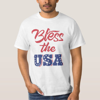 Camiseta Benditos Sean Los Camisas Estadounidenses, Sudader