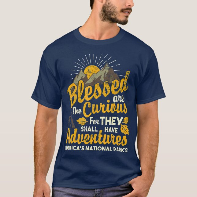 Camiseta Benditos son los curiosos parques nacionales (Anverso)