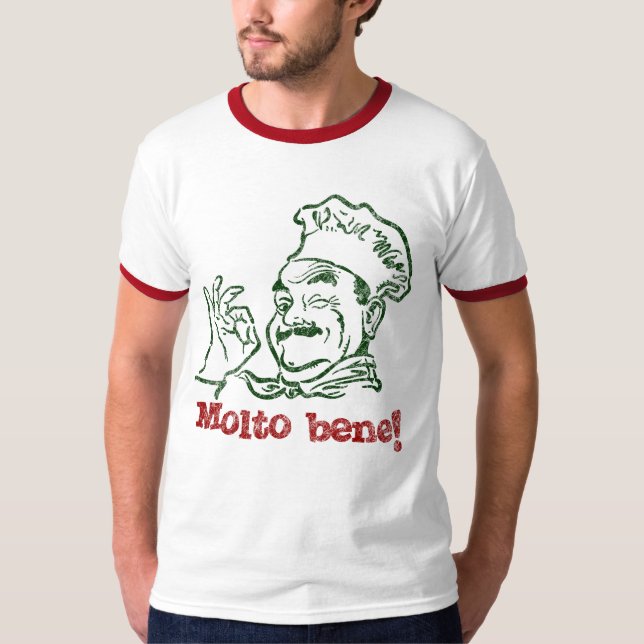 Camiseta "Bene de Molto!" Vintage (Anverso)