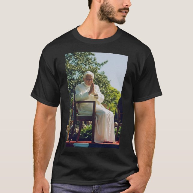 Camiseta Benedicto del Papa alemán (Anverso)