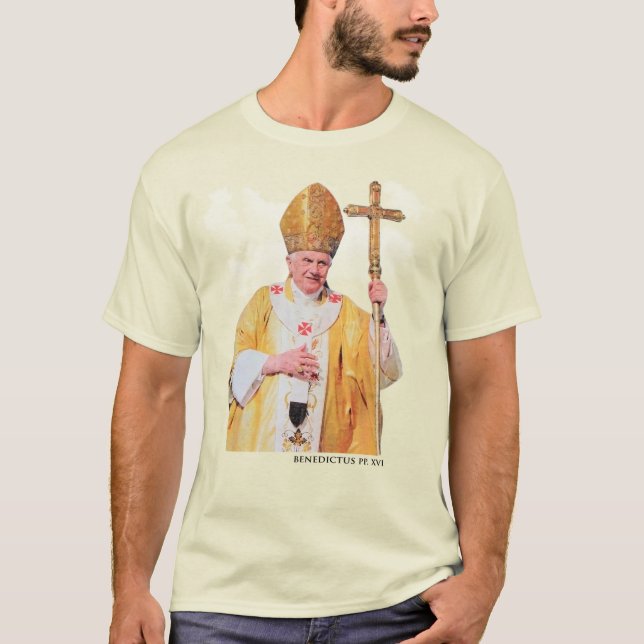 Camiseta Benedicto XVI (Anverso)