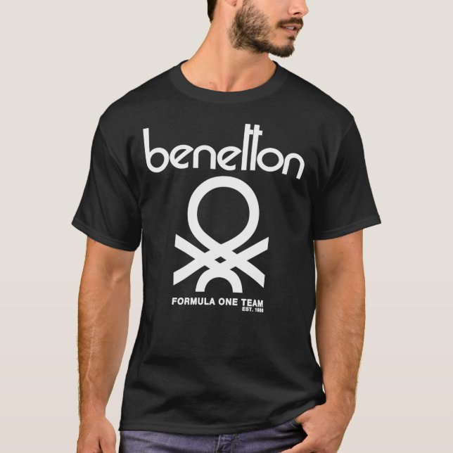 Camiseta Benetton Formula Team 80s Collection Classic T-Shi (Anverso)