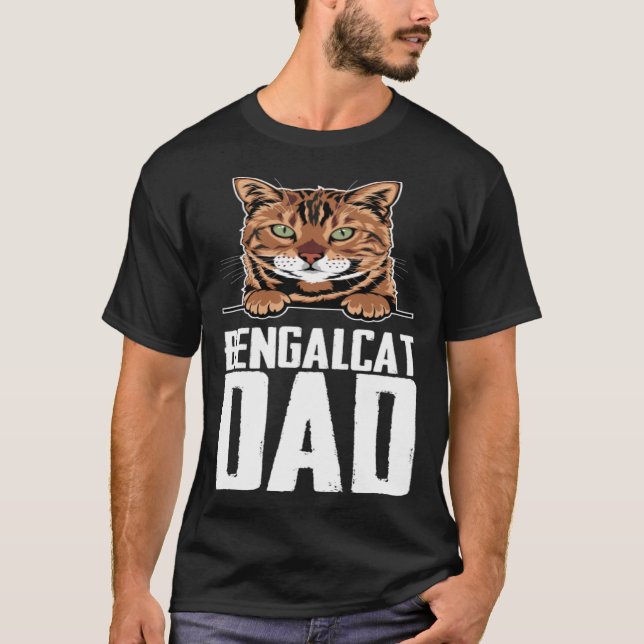 Camiseta Bengal  Bengal cats  Bengal mom  3 (Anverso)