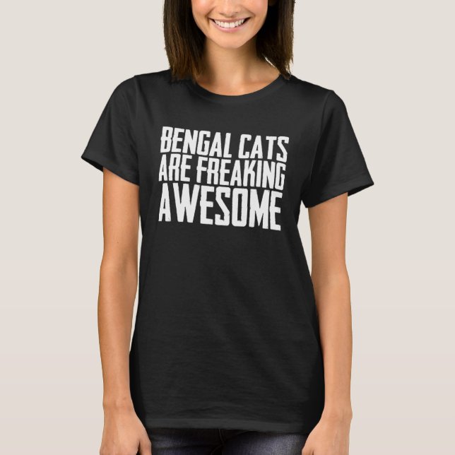 Camiseta Bengal  Bengal cats  Bengal mom  4 (Anverso)