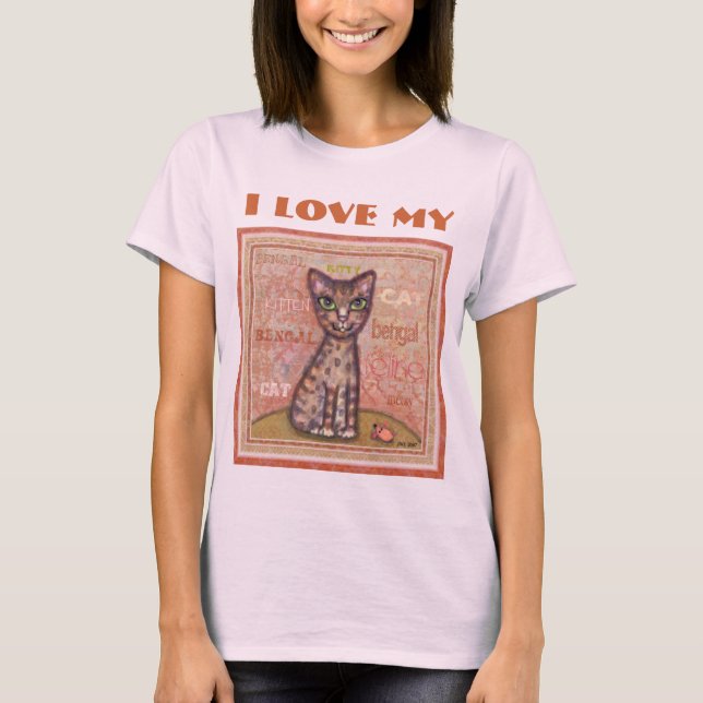Camiseta Bengal Cat Long Sleeve (Anverso)