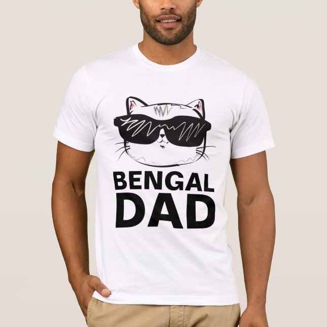 CAMISETA BENGAL DAD T-SHIRTS (Anverso)