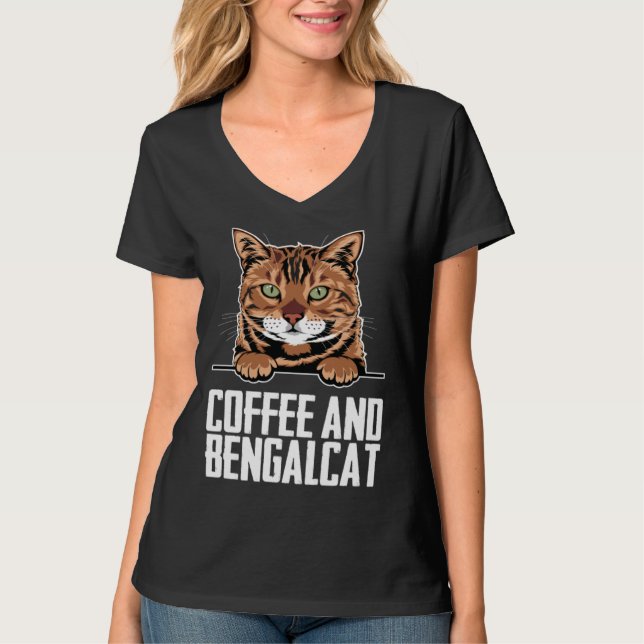Camiseta Bengal kitten  Bengal mom  Bengal dad  13 (Anverso)