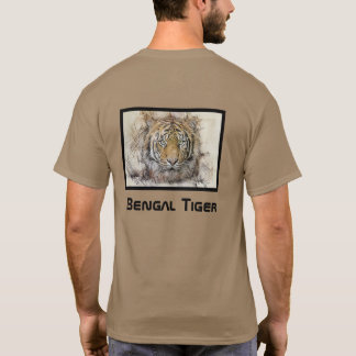 Camiseta Bengal Tiger Illustration T-Shirt
