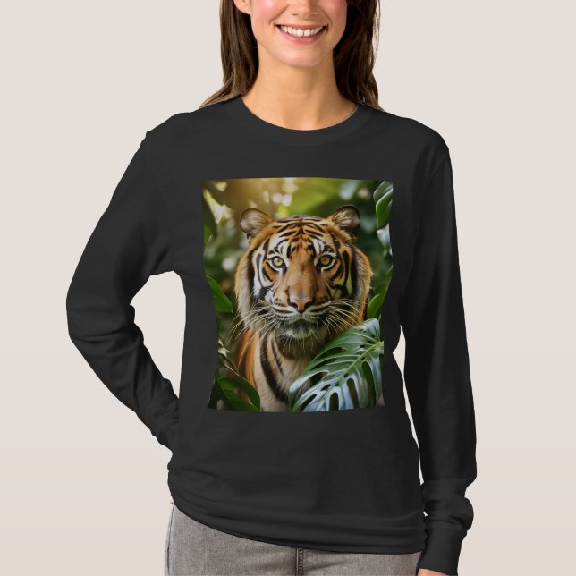 CAMISETA BENGAL TIGER T-SHIRT NEGRO (Anverso)