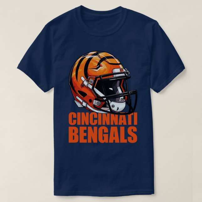 Camiseta Bengals Helmet (Diseño del anverso)