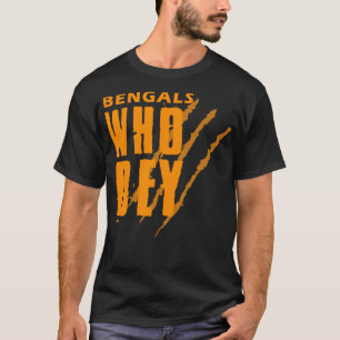 Camiseta Bengals TShirtwho dey tigers bengals