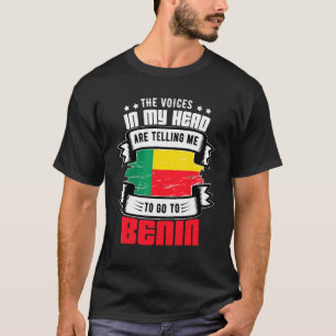 Camiseta Benin En Mi Cabeza
