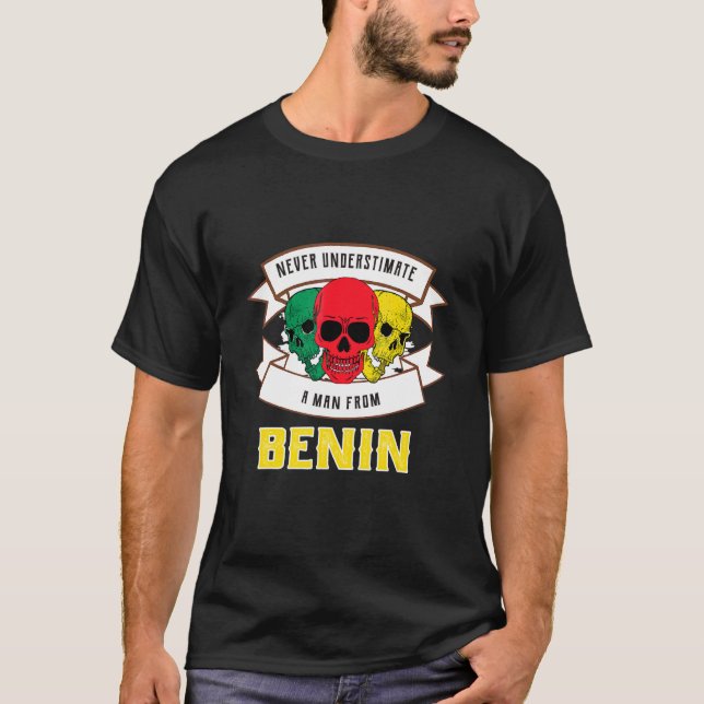 Camiseta Benin Nunca Subestimes (Anverso)