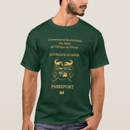 Camiseta Benin passport