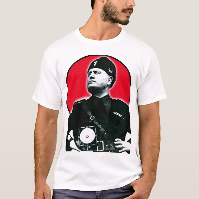 Camiseta Benito Mussolini (Anverso)