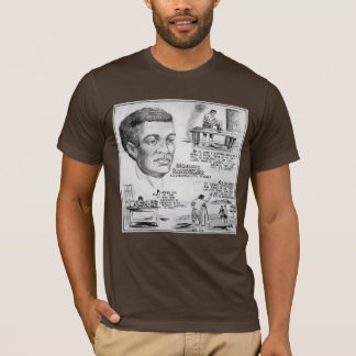 Camiseta Benjamin Banneker American Black Inventor Sleevele