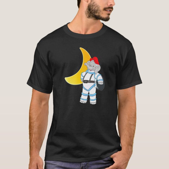 Camiseta Benjamin El Elefante - Astronauta (Anverso)