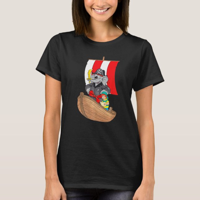 Camiseta Benjamin El Pirata Del Elefante (Anverso)