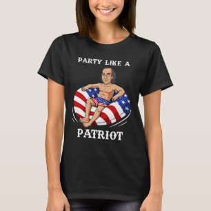 Camiseta Benjamin Franklin 4 De Julio Estados Unidos Patrio