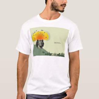 Camiseta "Benjamin Franklin entra en erupción", 2000
