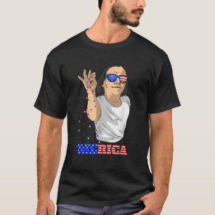 Camiseta Benjamin franklin salt usa american 4 de Julio yo