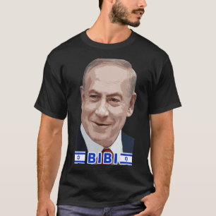 Camiseta Benjamin Netanyahu - Bibi, Primer Ministro de Esta