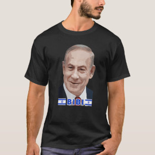 Camiseta Benjamin Netanyahu Bibi Primer Ministro de Estado