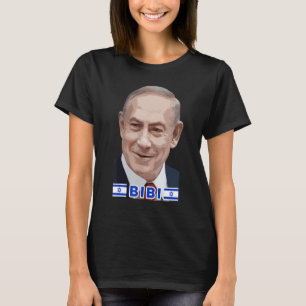 Camiseta Benjamin Netanyahu Bibi Primer Ministro del Estado