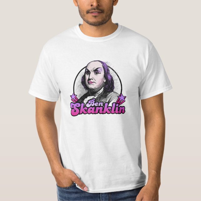 Camiseta Benjamin Skanklin (Anverso)